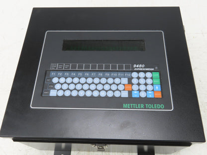 Mettler Toledo 9480 Expressweigh Checkweigher Scale Conveyor Control Panel