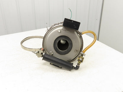 Vacuum Auto Loader Receiver Material Hopper 12" Dust Collector Top Bottom SS