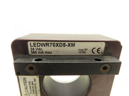 Banner LEDWR70XD5-XM White Fixed Intensity Industrial Ring Light 24V 350A