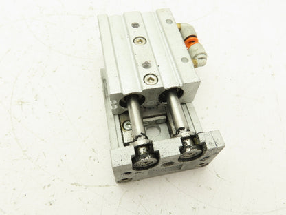 SMC MXS16-30 Pneumatic Linear Slide Table Guided Cylinder 6mm Bore 30mm Stroke