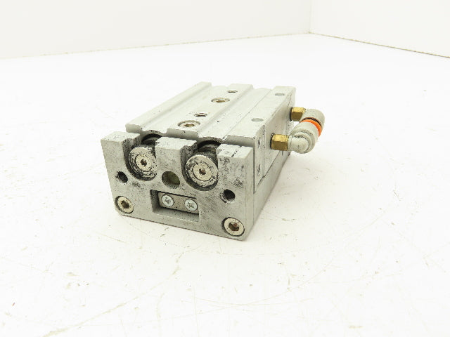 SMC MXS16-30 Pneumatic Linear Slide Table Guided Cylinder 6mm Bore 30mm Stroke