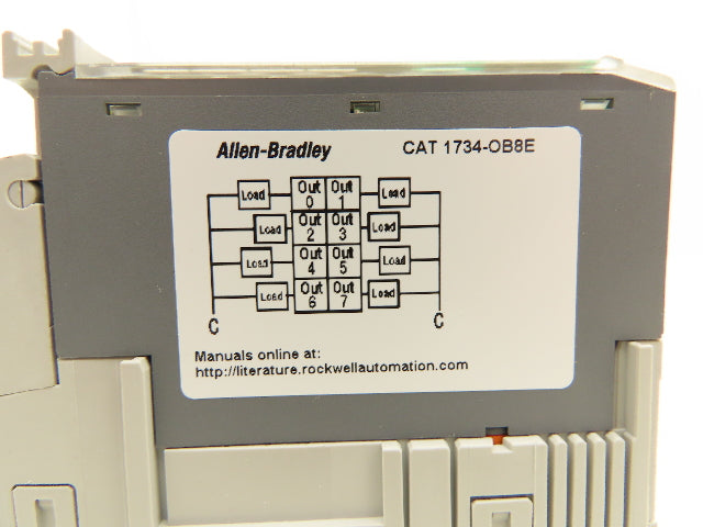 Allen Bradley 1734-OB8E PLC 8 Point Digital Source Output Module 24VDC