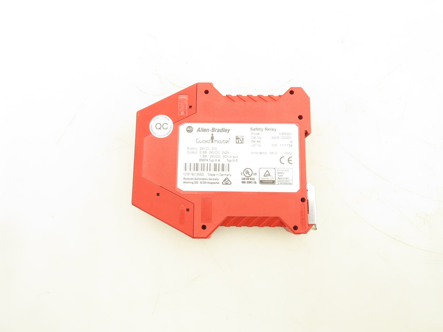 Allen Bradley 440R-D23201 Guardmaster Safety Relay Ser B