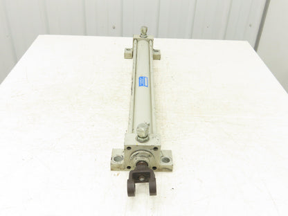 Hydraulic Tie-Rod Cylinder 2.5" Bore 24" Stroke Side Lug Foot Mount