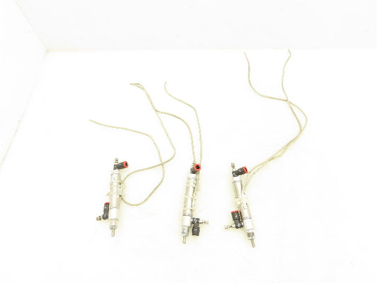 Parker 0.56DSRM01.00 Pneumatic Cylinder 1" Stroke 9/16" Bore Lot of 3