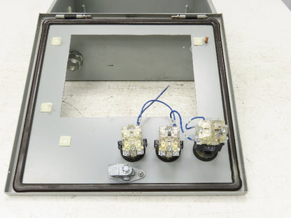 Hoffman CSD16166 Electrical Enclosure 16x16x6" Pushbuttons