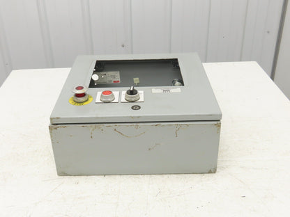 Hoffman CSD16166 Electrical Enclosure 16x16x6" Pushbuttons