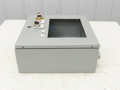Hoffman CSD16166 Electrical Enclosure 16x16x6" Pushbuttons