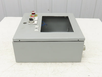 Hoffman CSD16166 Electrical Enclosure 16x16x6" Pushbuttons