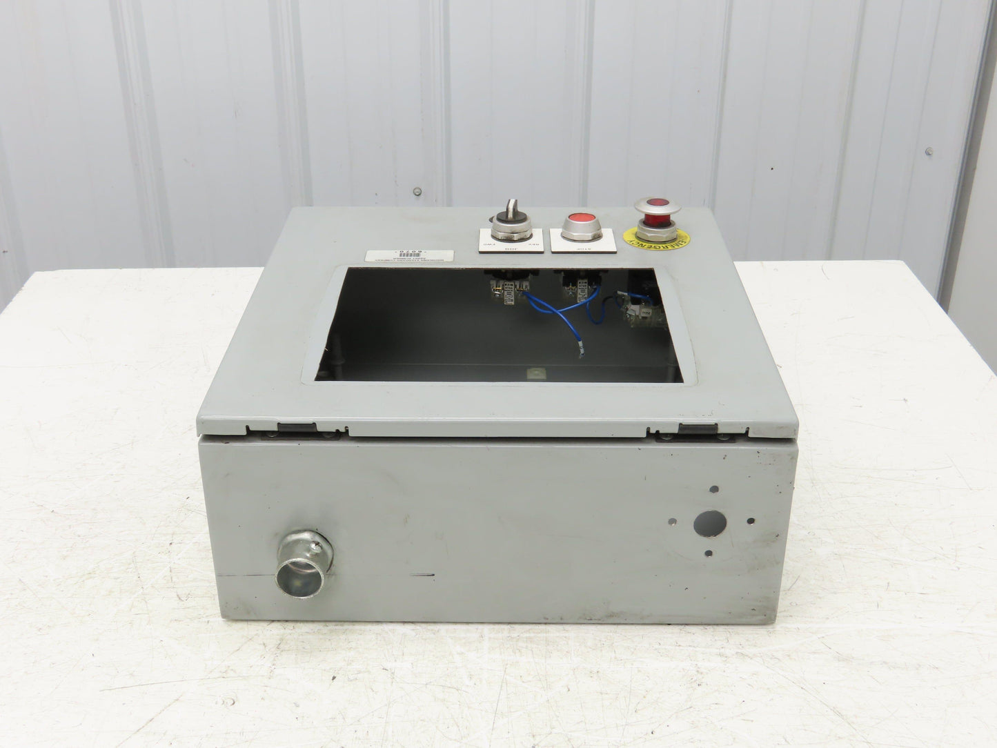 Hoffman CSD16166 Electrical Enclosure 16x16x6" Pushbuttons