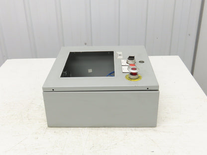 Hoffman CSD16166 Electrical Enclosure 16x16x6" Pushbuttons