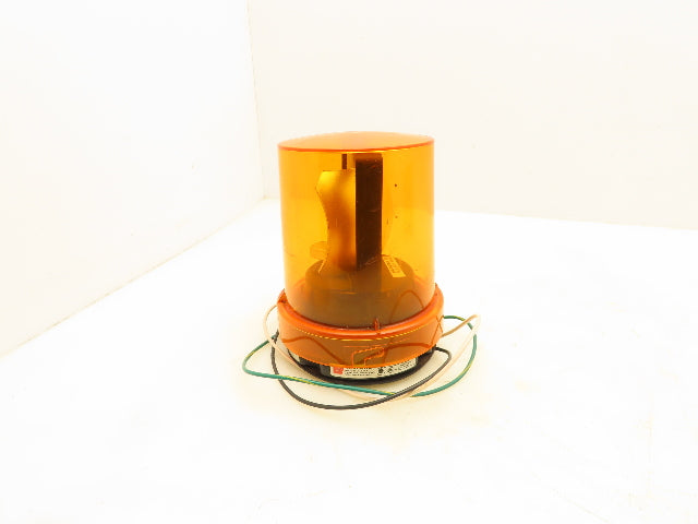 Federal Signal 121S Vitalite Amber 120v Rotating Reflector 1/2" NPT Mounting