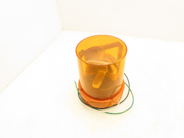 Federal Signal 121S Vitalite Amber 120v Rotating Reflector 1/2" NPT Mounting