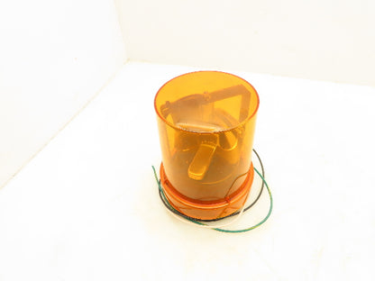 Federal Signal 121S Vitalite Amber 120v Rotating Reflector 1/2" NPT Mounting