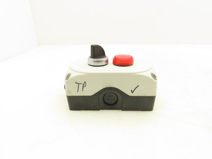 Lovato LPZP2A8 Roach Conveyor Drive Control 2-Button Selector Switch Lot of 2