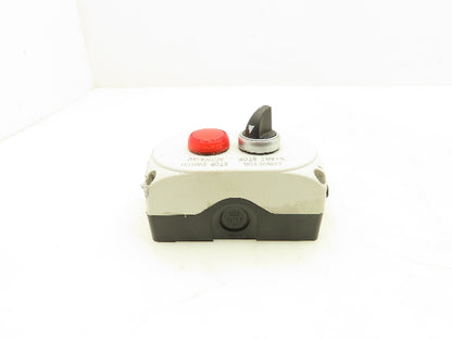 Lovato LPZP2A8 Roach Conveyor Drive Control 2-Button Selector Switch Lot of 2