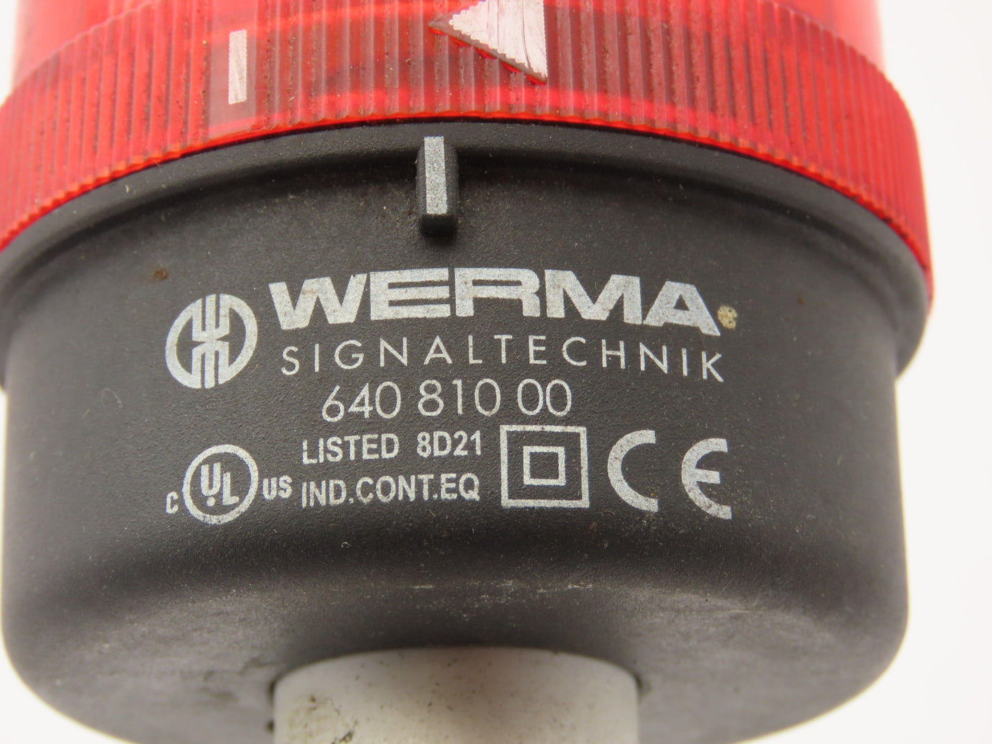 Werma 64081000 Light Tower Stack Red Green 8 Tone Siren Element 40cm Pole