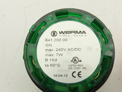 Werma 64081000 Light Tower Stack Red Green 8 Tone Siren Element 40cm Pole