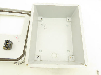 Wiegmann HW-J100804SC Fiberglass Electrical Enclosure 10x8x4"