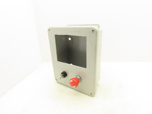 Wiegmann HW-J100804SC Fiberglass Electrical Enclosure 10x8x4"