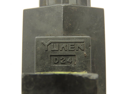 Yuken DSG-01-2D2-D24-50 Hydraulic Directional Control Solenoid Valve 24VDC