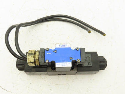 Yuken DSG-01-2D2-D24-50 Hydraulic Directional Control Solenoid Valve 24VDC