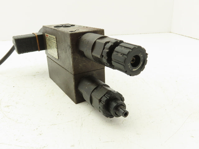 Nachi OGS-G01-PCC-K-D2-21 Hydraulic 2-Pressure Reducing Modular Valve 24VDC