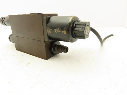 Nachi OGS-G01-PCC-K-D2-21 Hydraulic 2-Pressure Reducing Modular Valve 24VDC