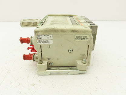SMC VV5QC21-08C6FD0-DN 8-Station D-Sub Manifold 5/3 Solenoid Valves VQC2400N-51