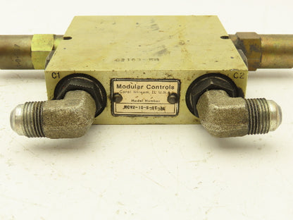 Modular Controls MCV2-10-S-8T-36 Dual Motion Cartridge Relief Load Control Valve