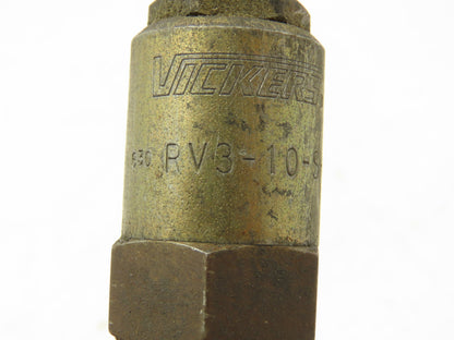 Vickers RV3-10-S-0-36 Screw-In Cartridge Relief Valve : Lot of 2