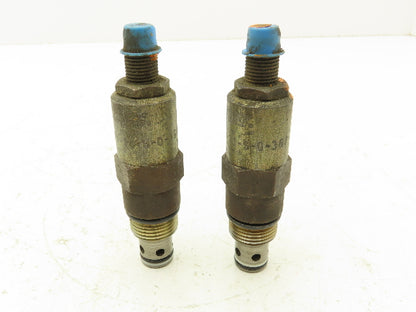 Vickers RV3-10-S-0-36 Screw-In Cartridge Relief Valve : Lot of 2