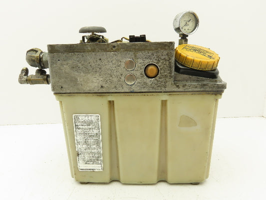 Vogel Lubrication Oil Pump 6 Liter Tank No Cover No Tag Central Lubrication