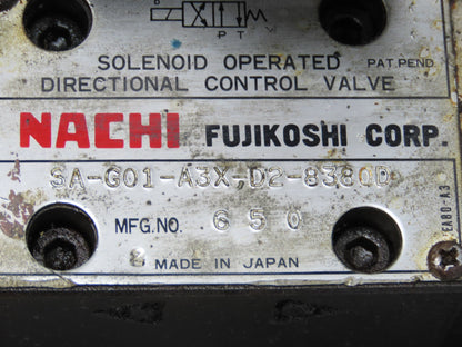 Nachi PI-1B-139-2A0B4-I1 Hydraulic Pump Off Doosan Dooturn Solenoid Valve