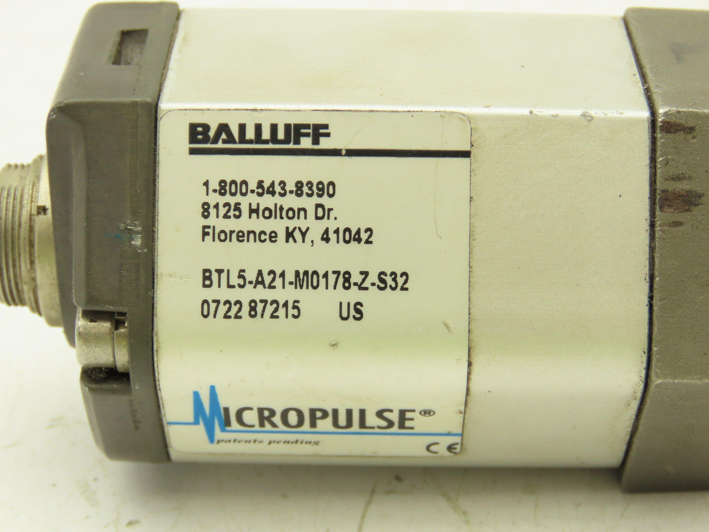 Balluff BTL5-A21-M0178-Z-S32 Micropulse Linear Transducer Sensor 178mm Stroke