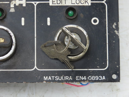 Matsuura EN4-0893A Doosan HMI Operator Control Panel Monitor Assembly