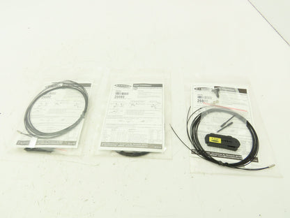Banner PBT26U Fiber Optic Wire Cutter Kit 2m 0.5mm Core Lot of 3