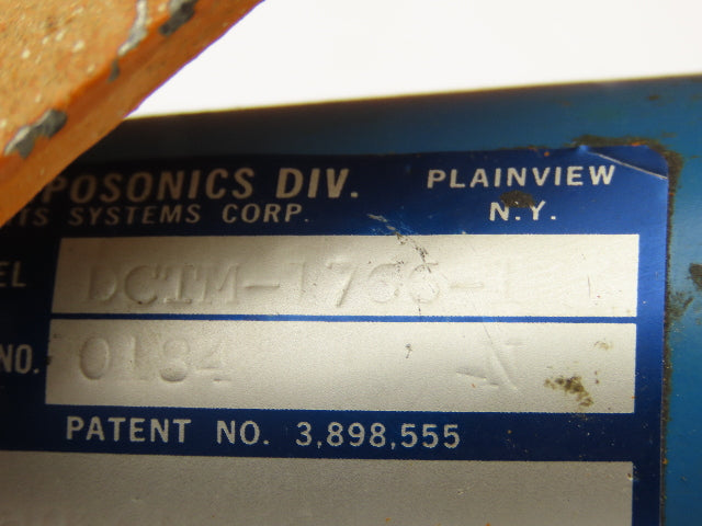 Temposonics DCTM-1766-1 Linear Transducer Sensor 5" Stroke