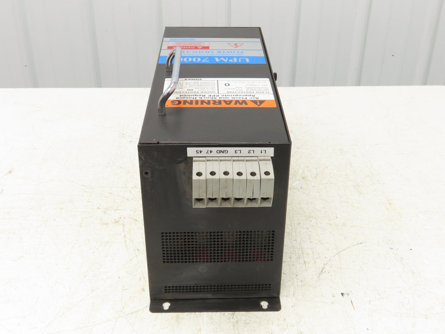 Control Systems Innovator UPM 7000-2R DPS Power Module 500VDC 25A 480V 3Ph Input