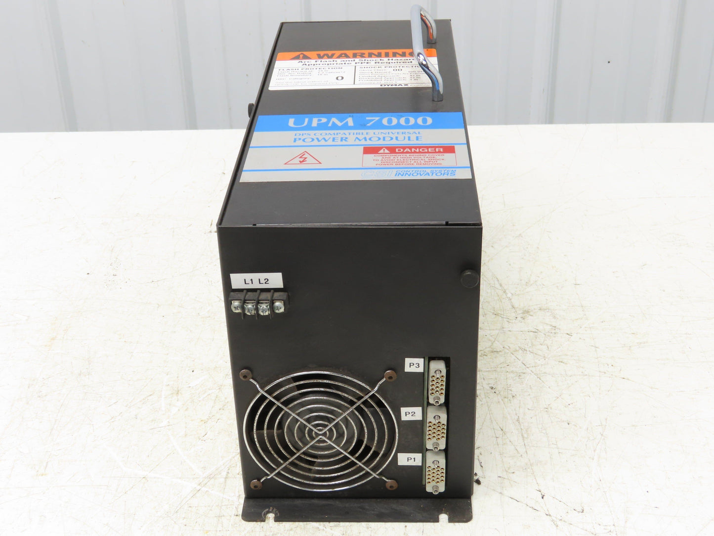 Control Systems Innovator UPM 7000-2R DPS Power Module 500VDC 25A 480V 3Ph Input