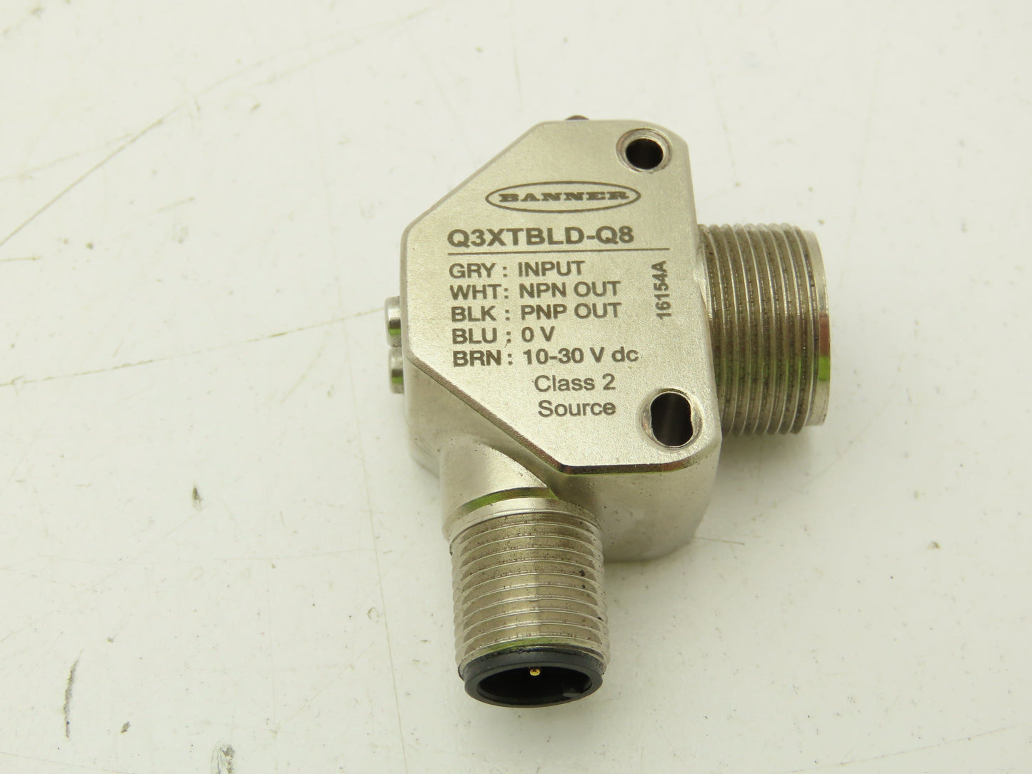 Banner Q3XTBLD-Q8 Laser Diffuse Contrast Sensor 300mm