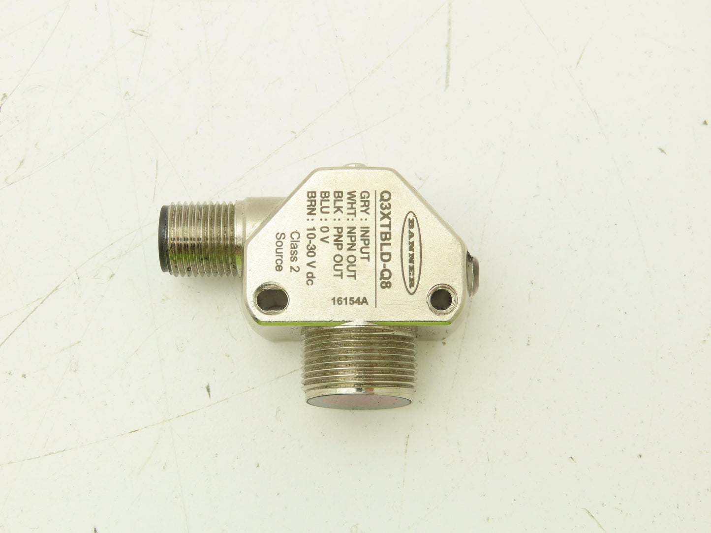 Banner Q3XTBLD-Q8 Laser Diffuse Contrast Sensor 300mm