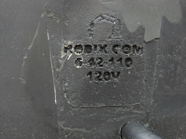 Rodix 6-42-110 Linear Inline Feeder Base Electromagnetic Coil 120V