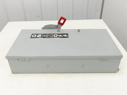 General Electric THN3363J Heavy Duty Disconnect Safety Switch 100A 600V 3 Pole