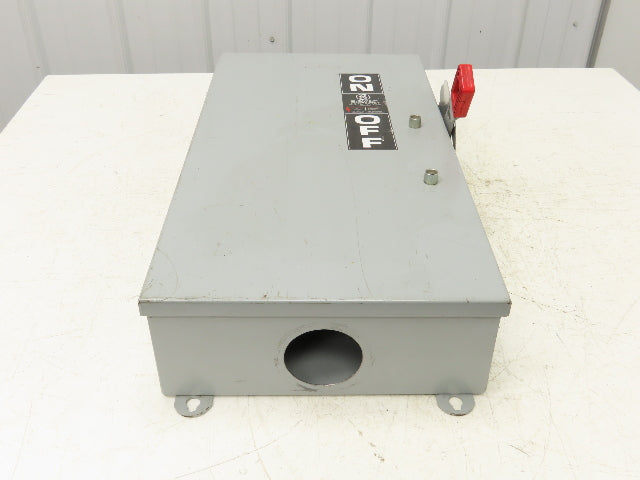 General Electric THN3363J Heavy Duty Disconnect Safety Switch 100A 600V 3 Pole