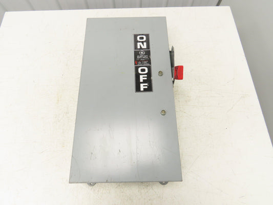 General Electric THN3363J Heavy Duty Disconnect Safety Switch 100A 600V 3 Pole