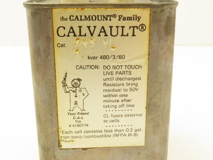 Calmount Myron Zucker SKG34804-T18 Capacitor 4KVAR 480V 3Phase
