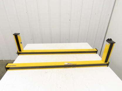 Smartscan 51204APL1 Safety Curtain 2.2m Range 1200 & 300mm 24VDC Broken Bracket