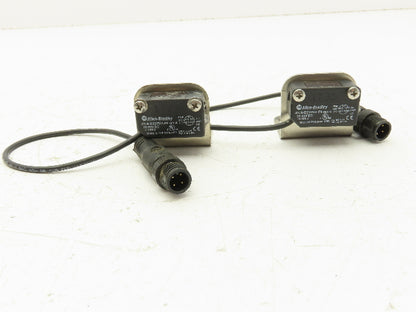 Allen Bradley 42JS-D2MPA1-F4 Photoelectric Sensor 800mm Range Proximity Lot of 2