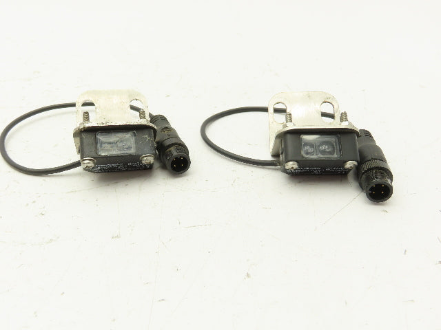 Allen Bradley 42JS-D2MPA1-F4 Photoelectric Sensor 800mm Range Proximity Lot of 2
